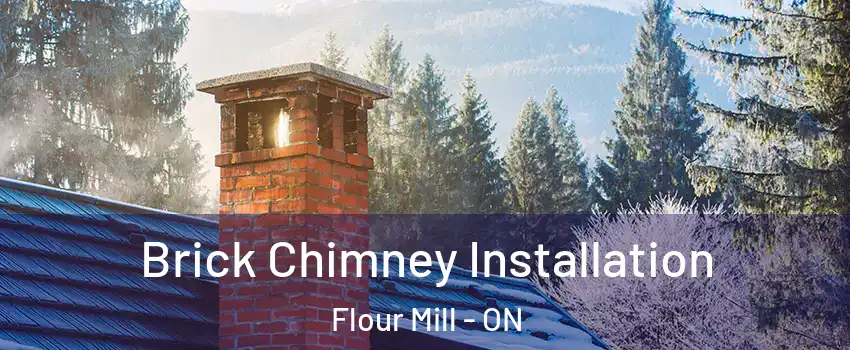  Brick Chimney Installation Flour Mill - ON