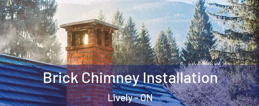 Brick Chimney Installation Lively - ON