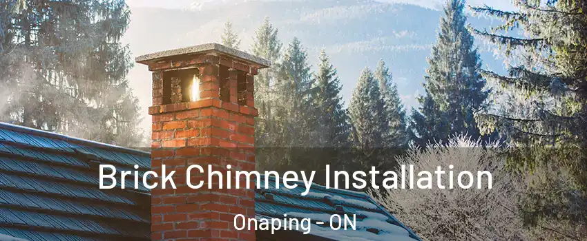  Brick Chimney Installation Onaping - ON
