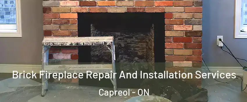  Brick Fireplace Repair And Installation Services Capreol - ON