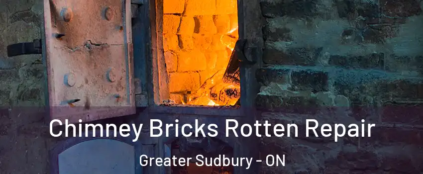  Chimney Bricks Rotten Repair Greater Sudbury - ON