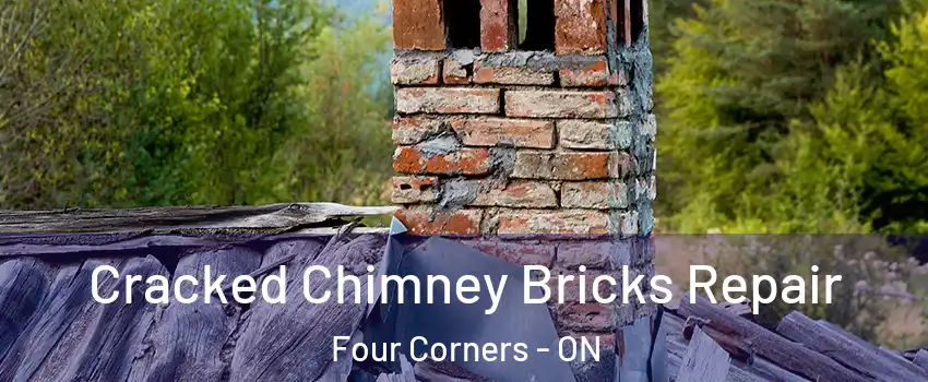  Cracked Chimney Bricks Repair Four Corners - ON