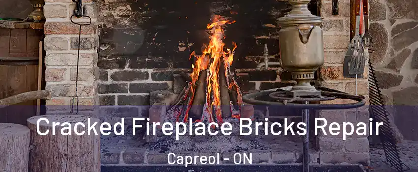  Cracked Fireplace Bricks Repair Capreol - ON