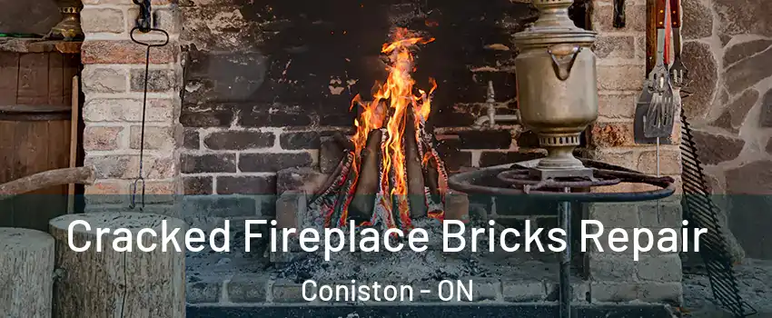  Cracked Fireplace Bricks Repair Coniston - ON