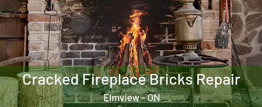 Cracked Fireplace Bricks Repair Elmview - ON