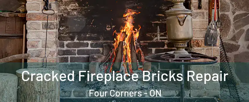  Cracked Fireplace Bricks Repair Four Corners - ON