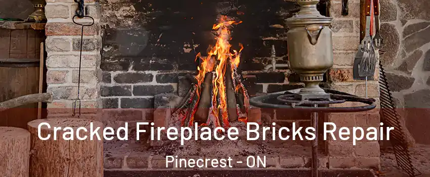  Cracked Fireplace Bricks Repair Pinecrest - ON