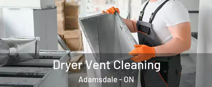  Dryer Vent Cleaning Adamsdale - ON