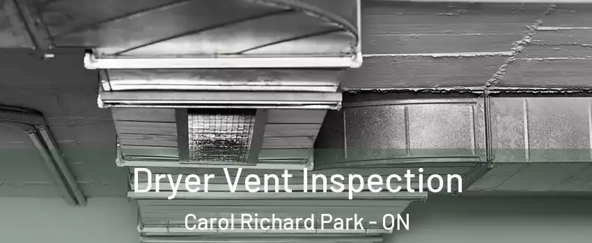  Dryer Vent Inspection Carol Richard Park - ON