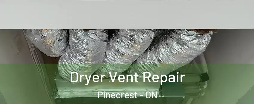  Dryer Vent Repair Pinecrest - ON