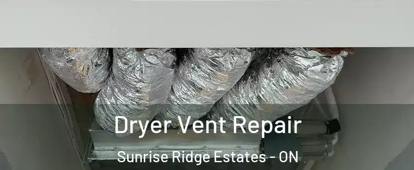  Dryer Vent Repair Sunrise Ridge Estates - ON