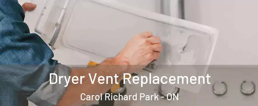  Dryer Vent Replacement Carol Richard Park - ON