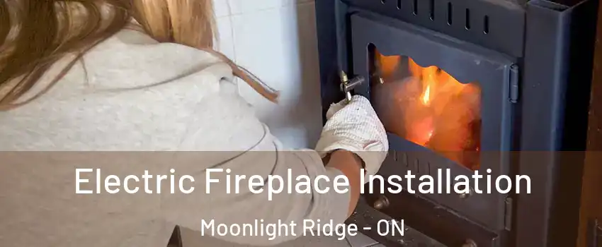  Electric Fireplace Installation Moonlight Ridge - ON