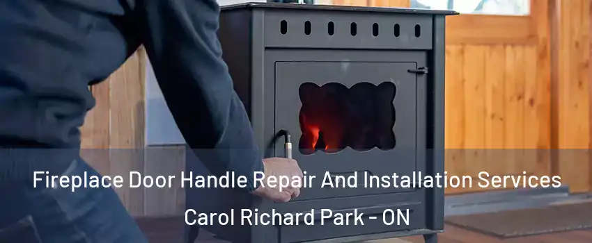 Fireplace Door Handle Repair And Installation Services Carol Richard Park - ON