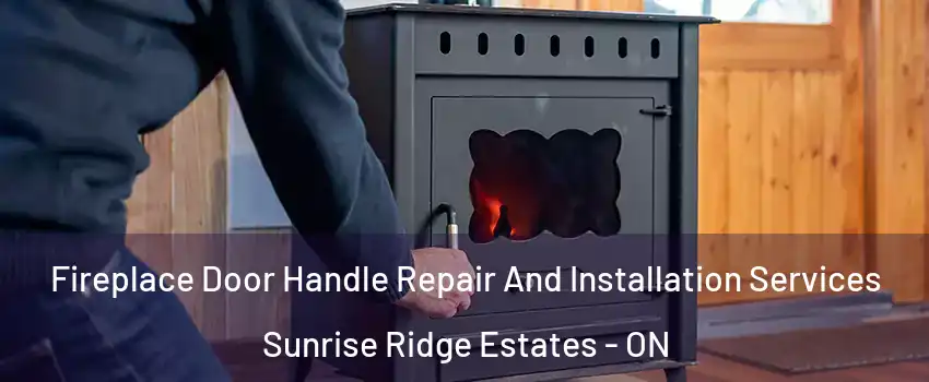 Fireplace Door Handle Repair And Installation Services Sunrise Ridge Estates - ON