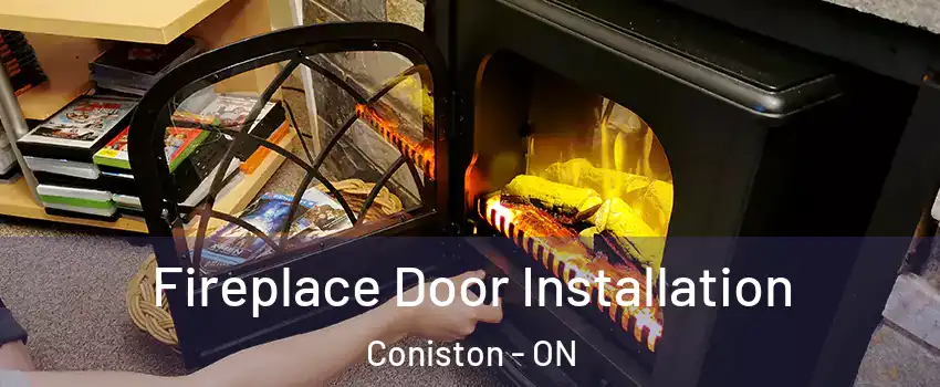  Fireplace Door Installation Coniston - ON