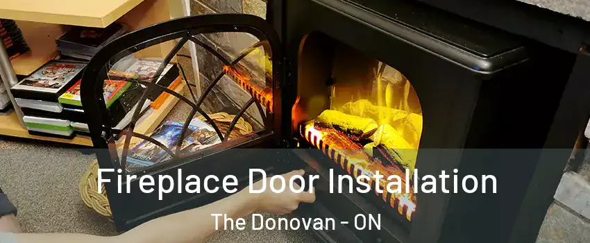  Fireplace Door Installation The Donovan - ON