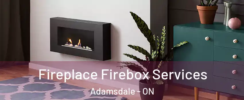  Fireplace Firebox Services Adamsdale - ON