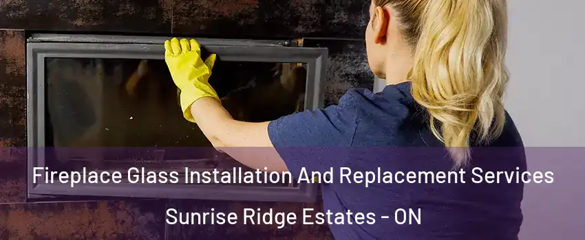 Fireplace Glass Installation And Replacement Services Sunrise Ridge Estates - ON