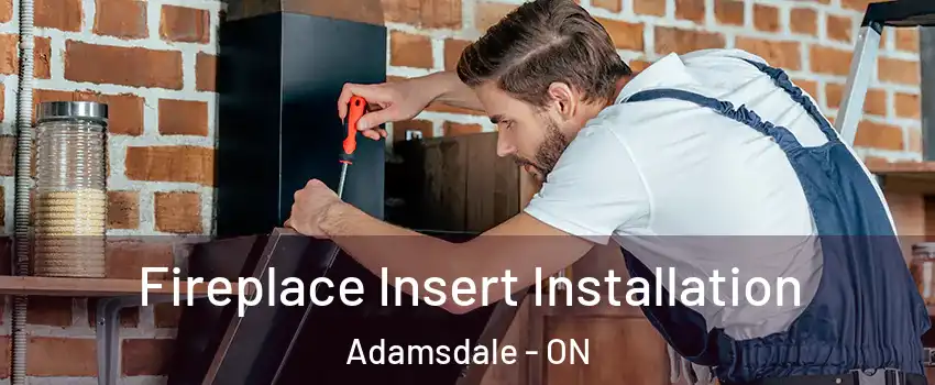  Fireplace Insert Installation Adamsdale - ON