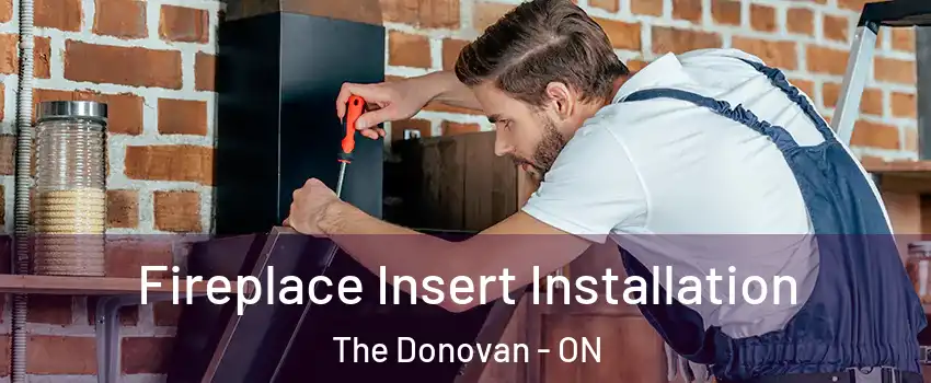  Fireplace Insert Installation The Donovan - ON