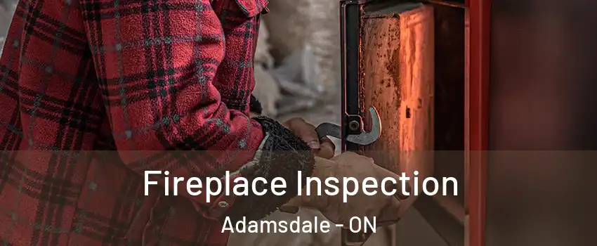  Fireplace Inspection Adamsdale - ON