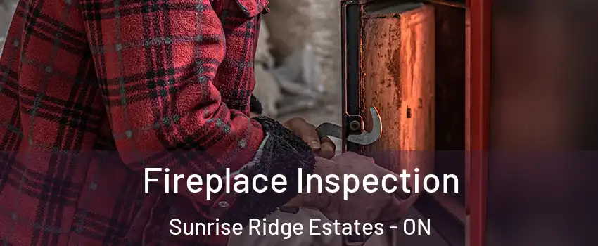  Fireplace Inspection Sunrise Ridge Estates - ON