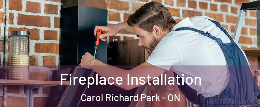  Fireplace Installation Carol Richard Park - ON