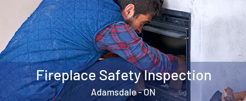 Fireplace Safety Inspection Adamsdale - ON