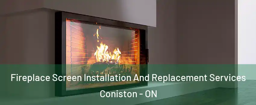 Fireplace Screen Installation And Replacement Services Coniston - ON
