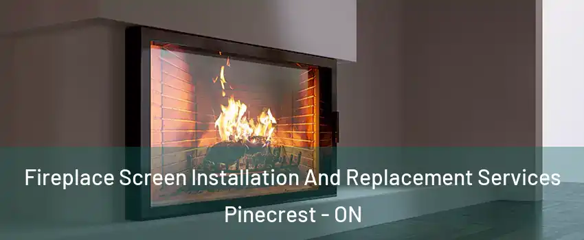 Fireplace Screen Installation And Replacement Services Pinecrest - ON