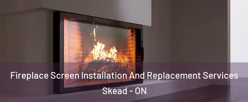 Fireplace Screen Installation And Replacement Services Skead - ON