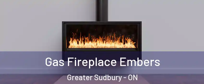  Gas Fireplace Embers Greater Sudbury - ON