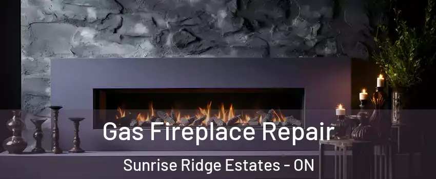  Gas Fireplace Repair Sunrise Ridge Estates - ON