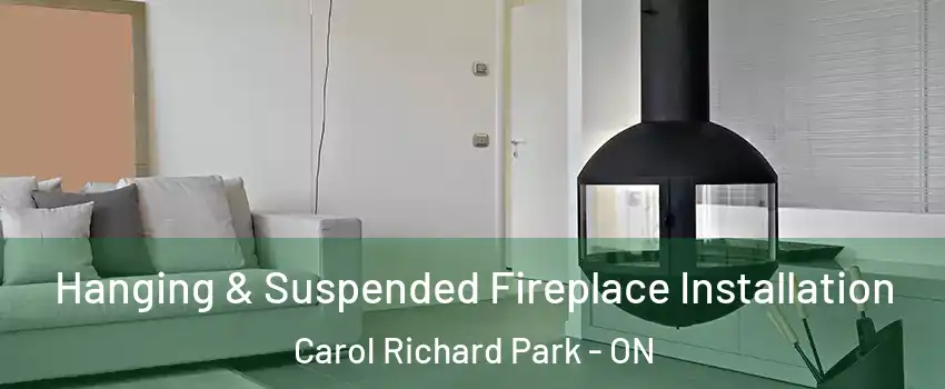 Hanging & Suspended Fireplace Installation Carol Richard Park - ON