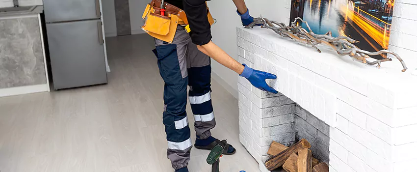 Outdoor Fireplace Restoration in Sudbury, Ontario