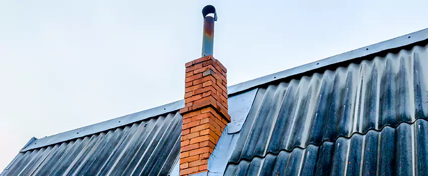Aluminium Chimney Flashing Repair in Sudbury, ON