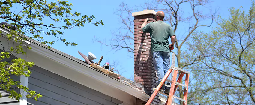 Chimney Crown Repair in Sudbury, Ontario