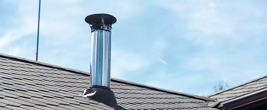 Outdoor Metal Chimney Installation in Sudbury, Ontario