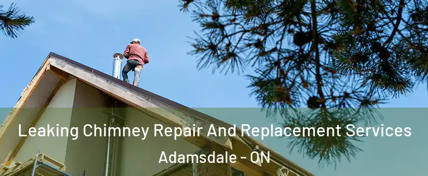  Leaking Chimney Repair And Replacement Services Adamsdale - ON