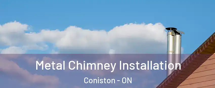  Metal Chimney Installation Coniston - ON