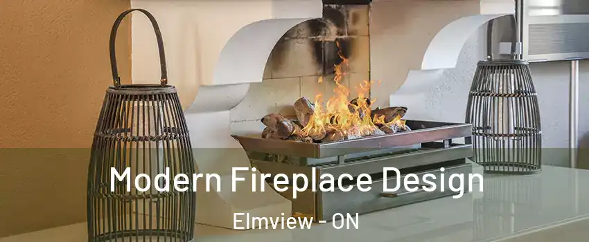  Modern Fireplace Design Elmview - ON