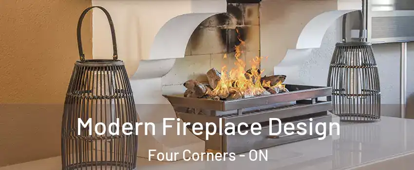 Modern Fireplace Design Four Corners - ON