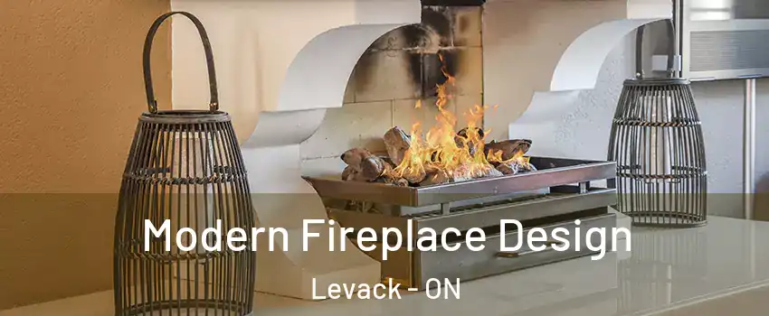  Modern Fireplace Design Levack - ON