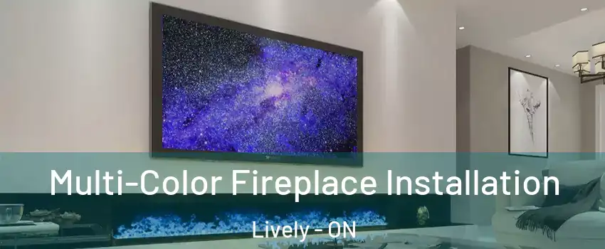 Multi-Color Fireplace Installation Lively - ON