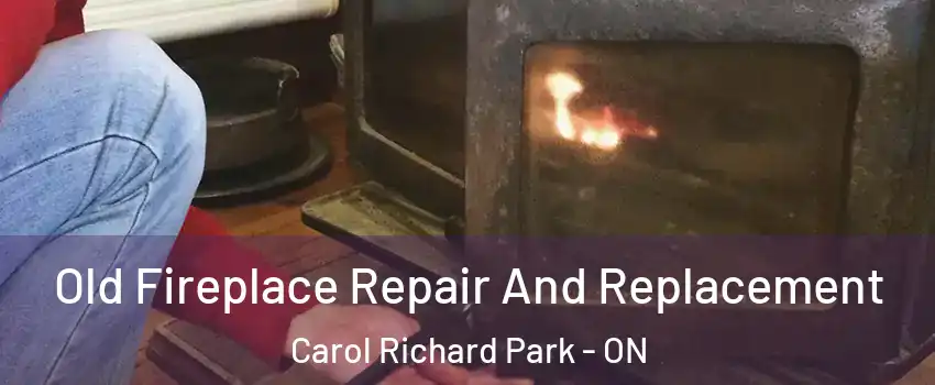  Old Fireplace Repair And Replacement Carol Richard Park - ON