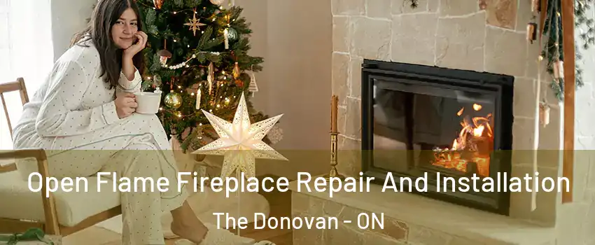  Open Flame Fireplace Repair And Installation The Donovan - ON