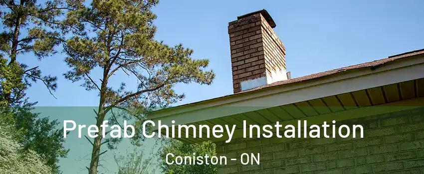  Prefab Chimney Installation Coniston - ON