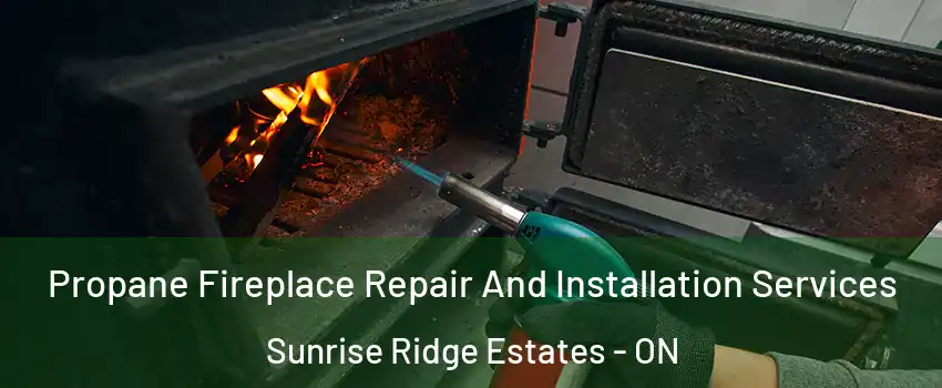 Propane Fireplace Repair And Installation Services Sunrise Ridge Estates - ON