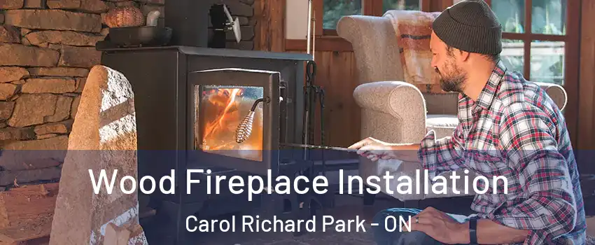  Wood Fireplace Installation Carol Richard Park - ON